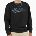 Script New York Baseball Sweatshirt - Custom Art Print Men Women - T-Shirt, Sweatshirt, Hoodie