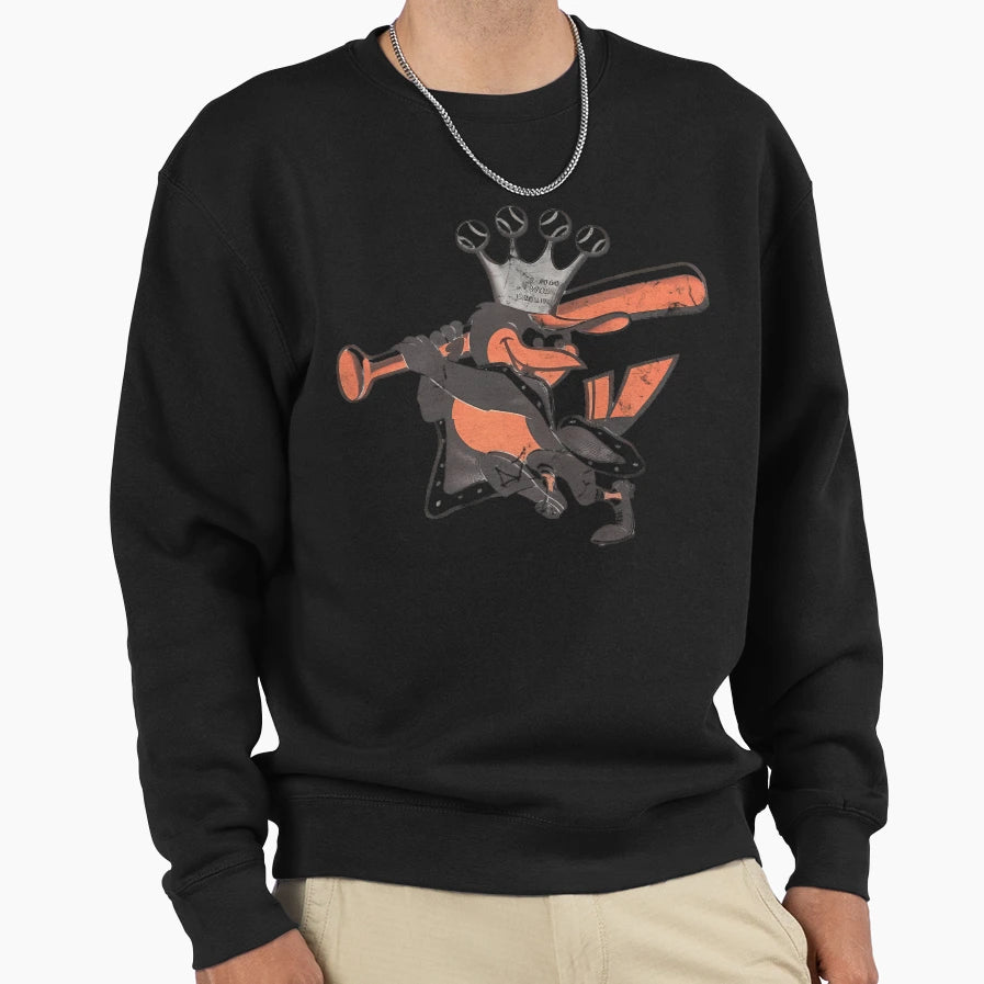 Baltimore Orioles Baseball Fan Sweatshirt - Graphic Print for Adults - T-Shirt, Sweatshirt, Hoodie
