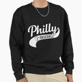 Philadelphia Baseball Philly Swoosh Sweatshirt - Graphic Print Unisex - T-Shirt, Sweatshirt, Hoodie
