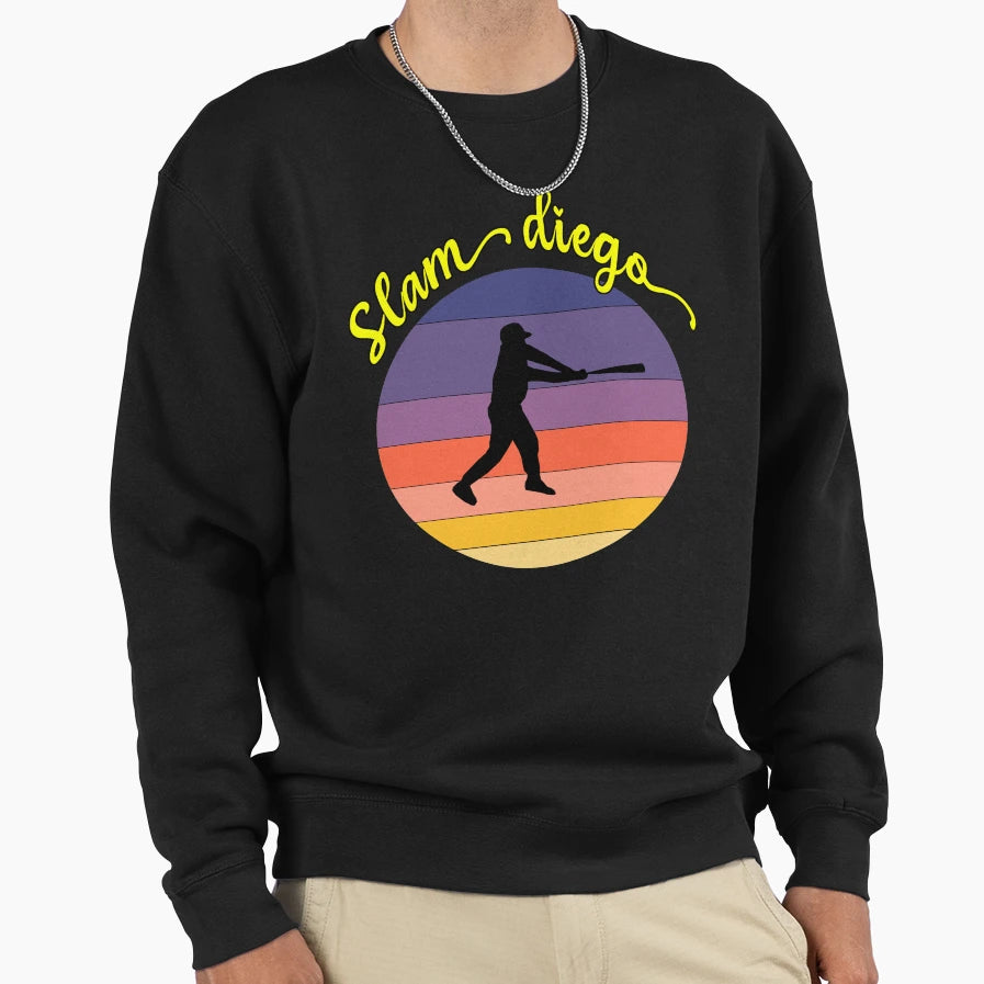 Slam Diego Padres T-Shirt - Minimalist Print Men Women - T-Shirt, Sweatshirt, Hoodie