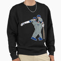 Dodger Dinger Crotch Bump Sweatshirt - Graphic Print Unisex - T-Shirt, Sweatshirt, Hoodie