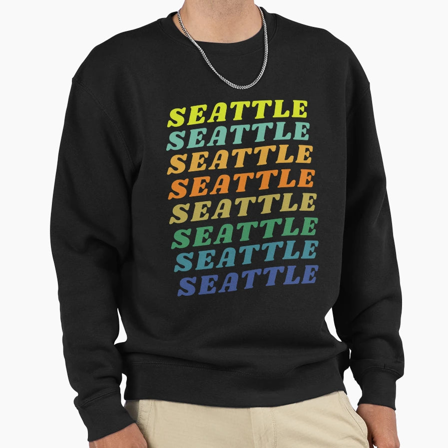 Seattle Sweatshirt - Casual Everyday Wear Men Women - T-Shirt, Sweatshirt, Hoodie
