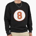 Cal Ripken Jr 8 Jersey Number Sweatshirt - Graphic Print Unisex - T-Shirt, Sweatshirt, Hoodie