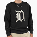 Detroit Old English D Sweatshirt - Casual Everyday Wear for Adults - T-Shirt, Sweatshirt, Hoodie