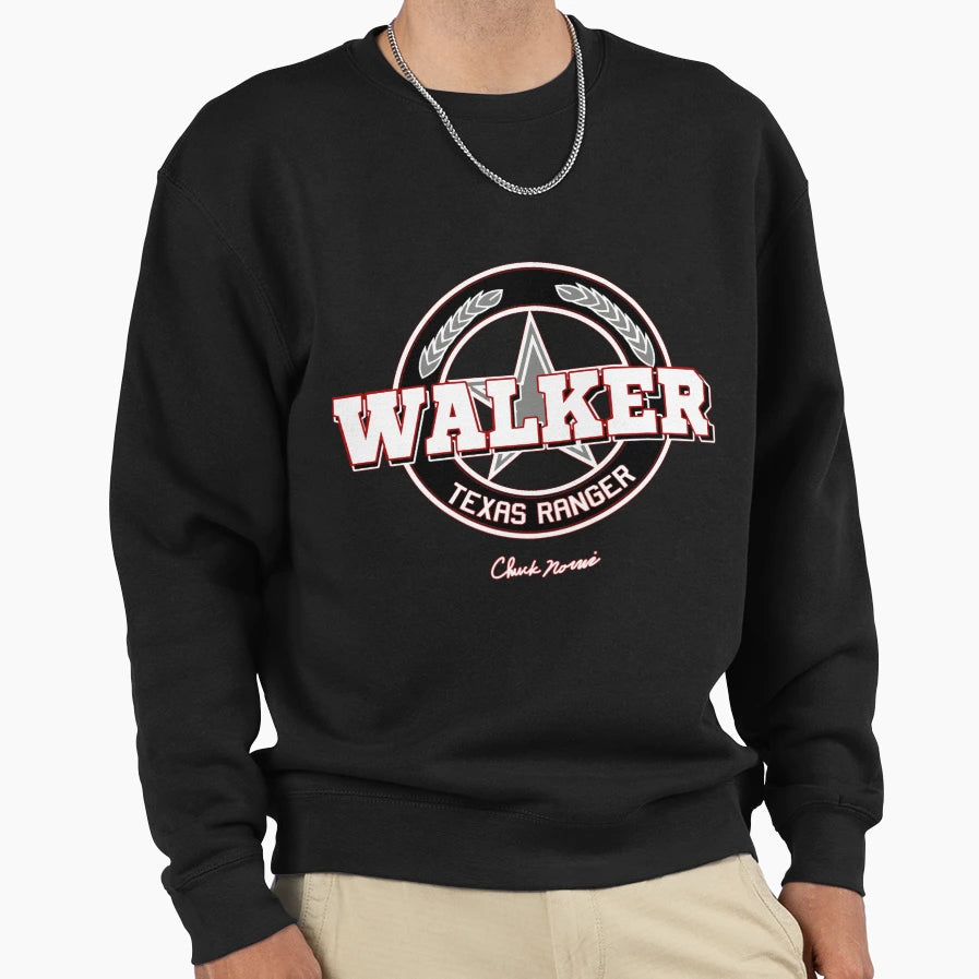 Vtg Walker Texas Ranger Cast Crew Sweatshirt - Trendy Graphic Men Women - T-Shirt, Sweatshirt, Hoodie