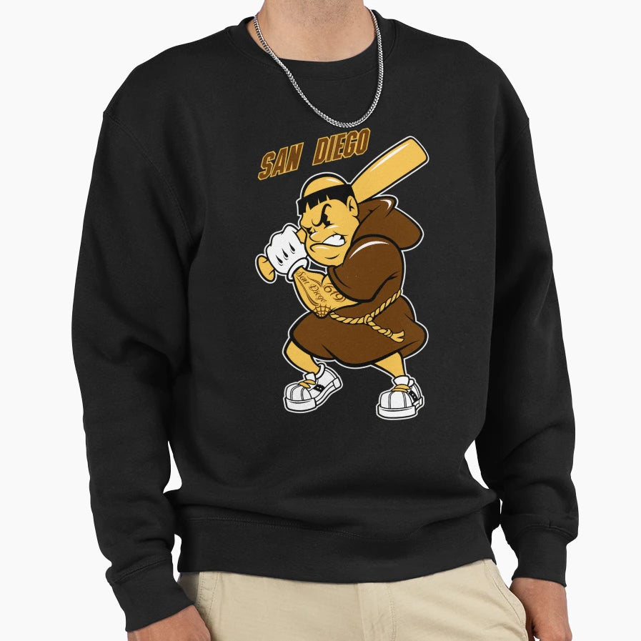 Brown Friar Sweatshirt - Casual Everyday Wear Unisex - T-Shirt, Sweatshirt, Hoodie