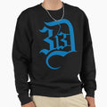Detroit 313 Old English Lions Pride Sweatshirt - Trendy Graphic Men Women - T-Shirt, Sweatshirt, Hoodie