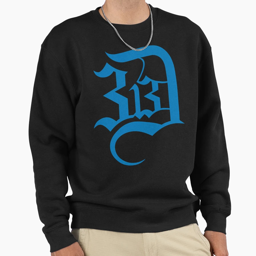 Detroit 313 Old English Lions Pride Sweatshirt - Trendy Graphic Men Women - T-Shirt, Sweatshirt, Hoodie