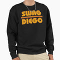 Swag Diego Slam Diego Sunset Palm Sweatshirt - Minimalist Print for Adults - T-Shirt, Sweatshirt, Hoodie