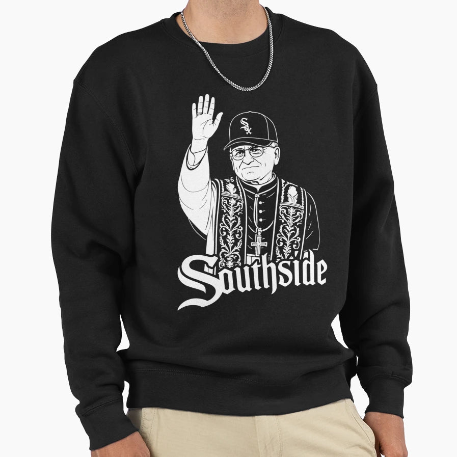 Pope Leo South Side Chicago T-Shirt - Aesthetic Graphic Men Women - T-Shirt, Sweatshirt, Hoodie