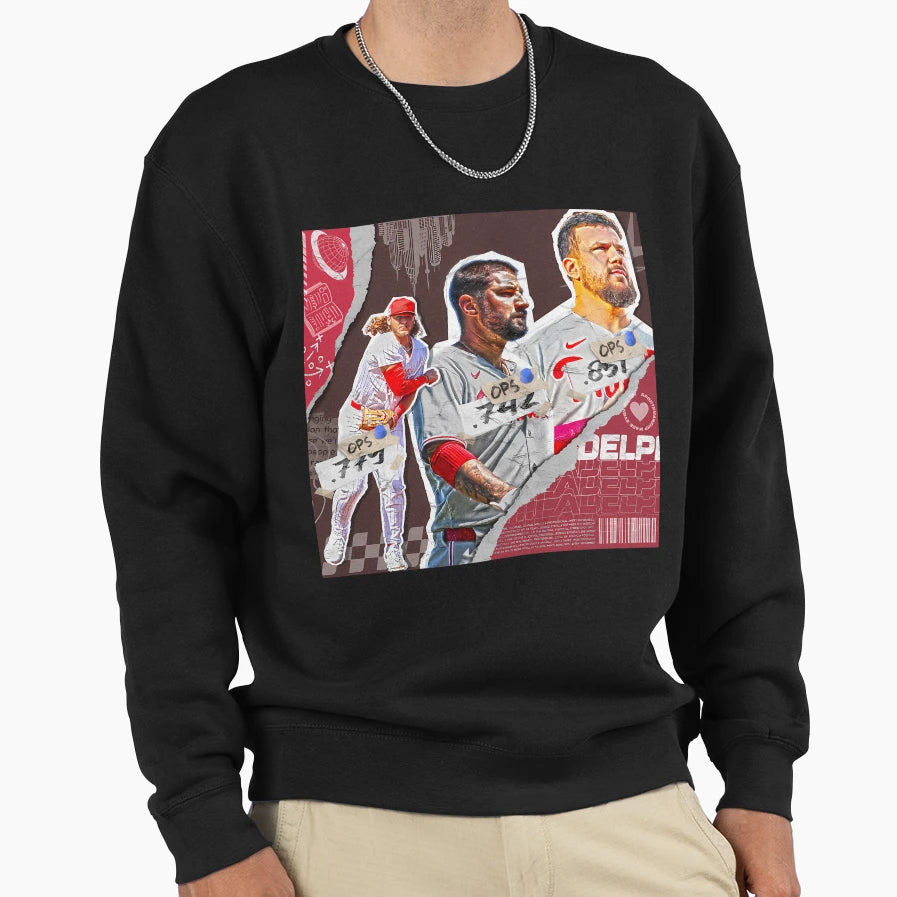 Philadelphia Baseball Team Squad 1Y Just Sweatshirt - Graphic Print Unisex - T-Shirt, Sweatshirt, Hoodie