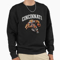 Cincinnati Football Sweatshirt - Fun Novelty Design for Adults - T-Shirt, Sweatshirt, Hoodie