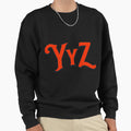Yyz Rush Sweatshirt - Aesthetic Graphic for Adults - T-Shirt, Sweatshirt, Hoodie