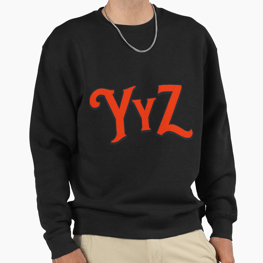 Yyz Rush Sweatshirt - Aesthetic Graphic for Adults - T-Shirt, Sweatshirt, Hoodie