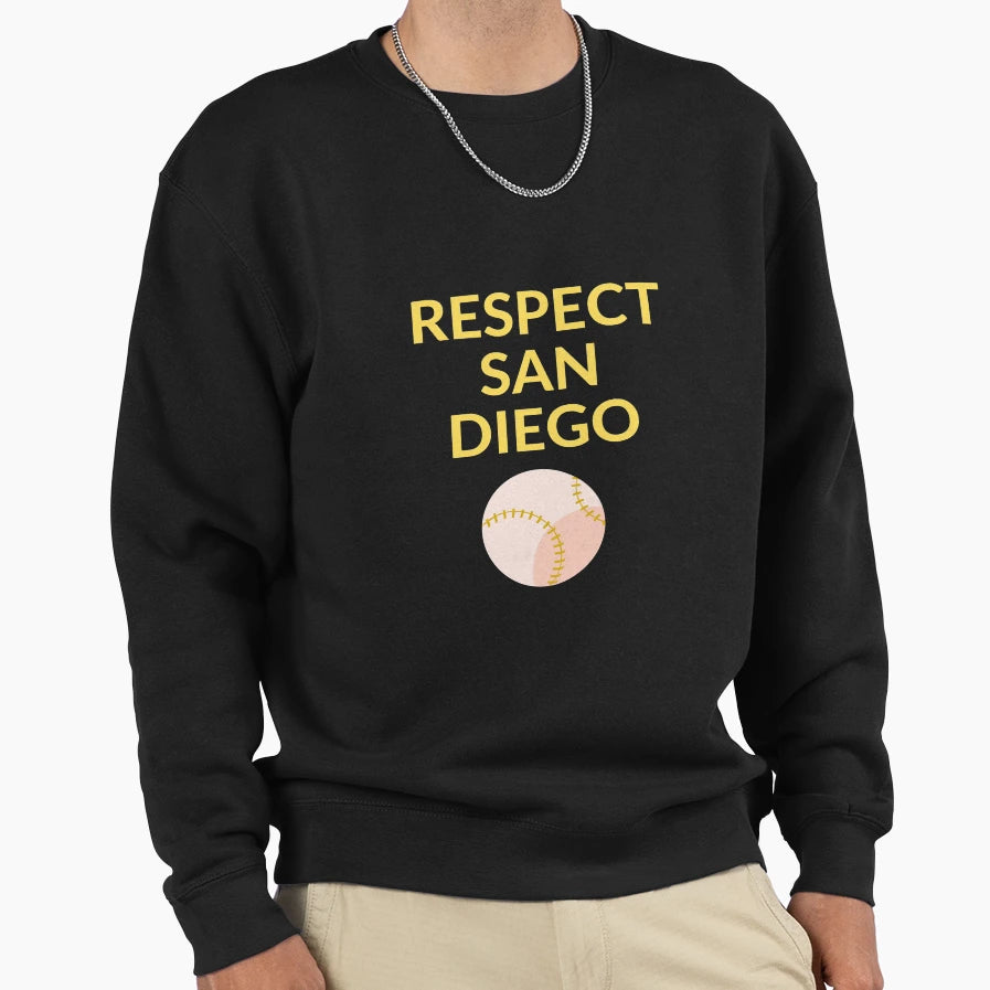 Respect San Diego Sweatshirt - Novelty Apparel Unisex - T-Shirt, Sweatshirt, Hoodie