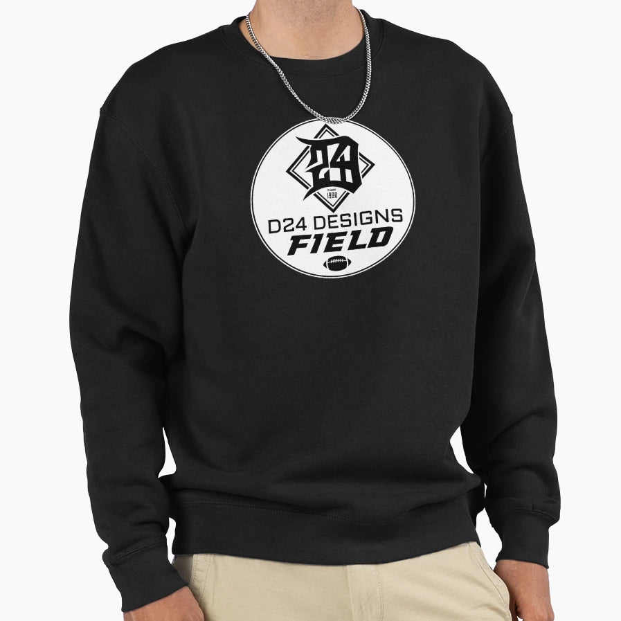 D24 Designs Field Sweatshirt - Unique Graphic Unisex - T-Shirt, Sweatshirt, Hoodie