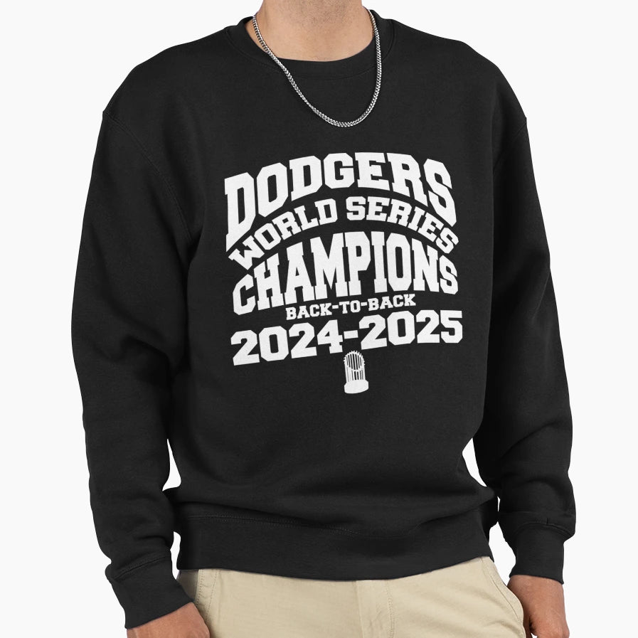 Dodgers World Series Sweatshirt - Novelty Apparel for Adults - T-Shirt, Sweatshirt, Hoodie