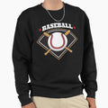 Baseball Sweatshirt - Fun Novelty Design for Adults - T-Shirt, Sweatshirt, Hoodie