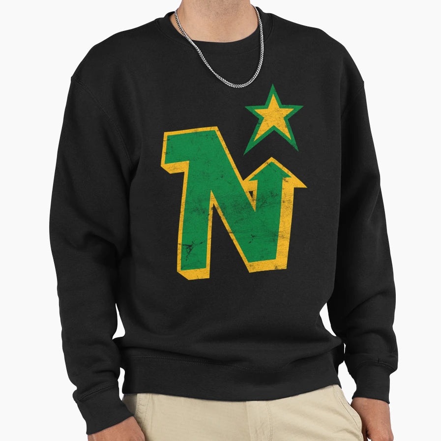 Minnesota North Star Sweatshirt - Fun Novelty Design Men Women - T-Shirt, Sweatshirt, Hoodie