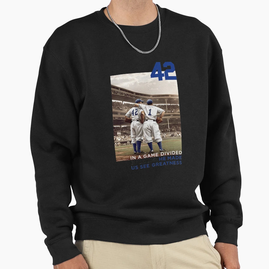 Isaac Morris 42 Jackie Robinson Sweatshirt - Casual Everyday Wear Unisex - T-Shirt, Sweatshirt, Hoodie