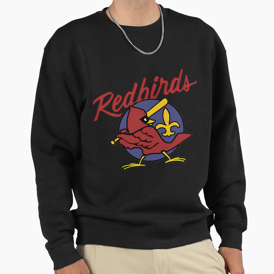Louisville Redbirds Minor League Sweatshirt - Aesthetic Graphic Unisex - T-Shirt, Sweatshirt, Hoodie