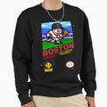 Boston 8 Bit Videogame Cart Sweatshirt - Casual Everyday Wear Unisex - T-Shirt, Sweatshirt, Hoodie