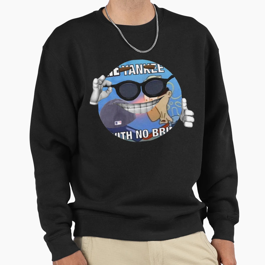 Yankee No Brim Sweatshirt - Graphic Print for Adults - T-Shirt, Sweatshirt, Hoodie
