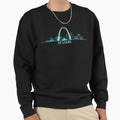 St Louis Skyline Sweatshirt - Unique Graphic Unisex - T-Shirt, Sweatshirt, Hoodie