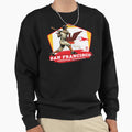 Usa American Baseball San Francisco Sweatshirt - Graphic Print for Adults - T-Shirt, Sweatshirt, Hoodie