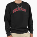 Cincinnati Ohio Distressed Sweatshirt - Casual Everyday Wear Men Women - T-Shirt, Sweatshirt, Hoodie