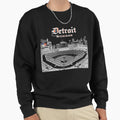 Detroit Michigan Detroit Flag Sweatshirt - Unique Graphic Men Women - T-Shirt, Sweatshirt, Hoodie