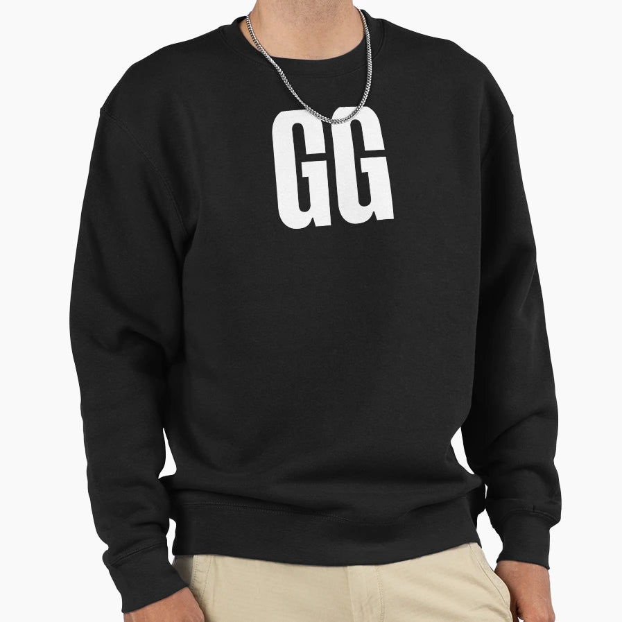 Gg Good Game Gen Z Vocabulary Typography Hoodie - Unique Graphic Unisex - T-Shirt, Sweatshirt, Hoodie