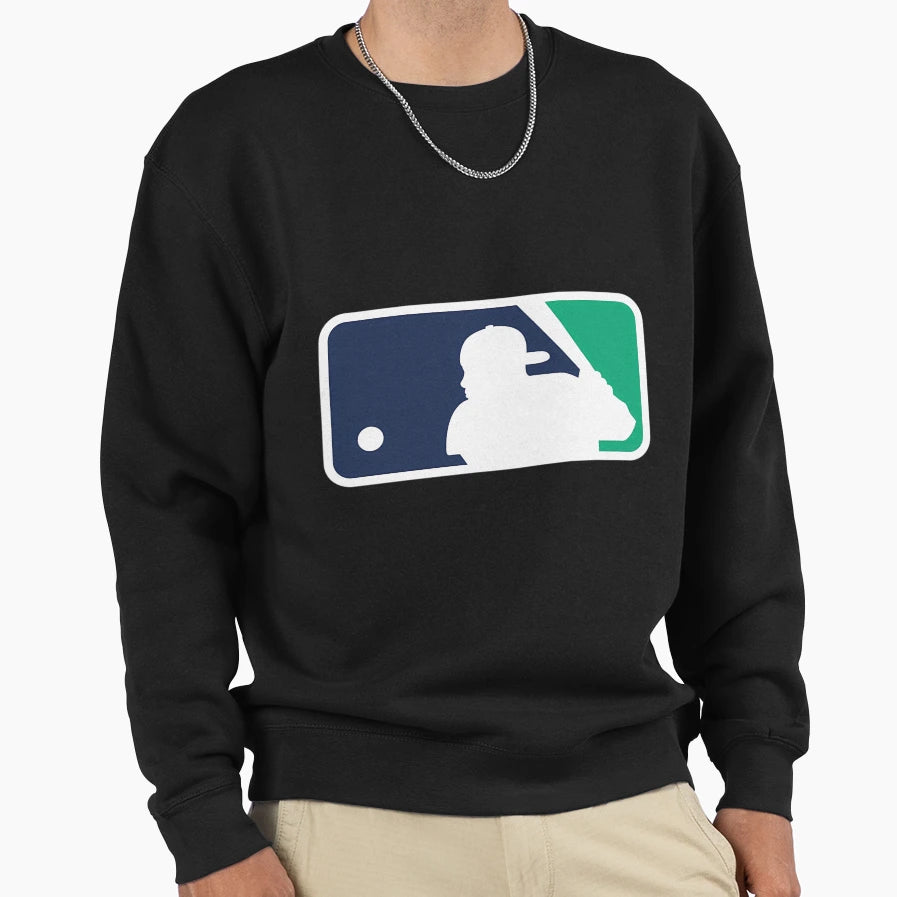 Ken Griffey Jr Baseball Logoman Sweatshirt - Casual Everyday Wear Unisex - T-Shirt, Sweatshirt, Hoodie