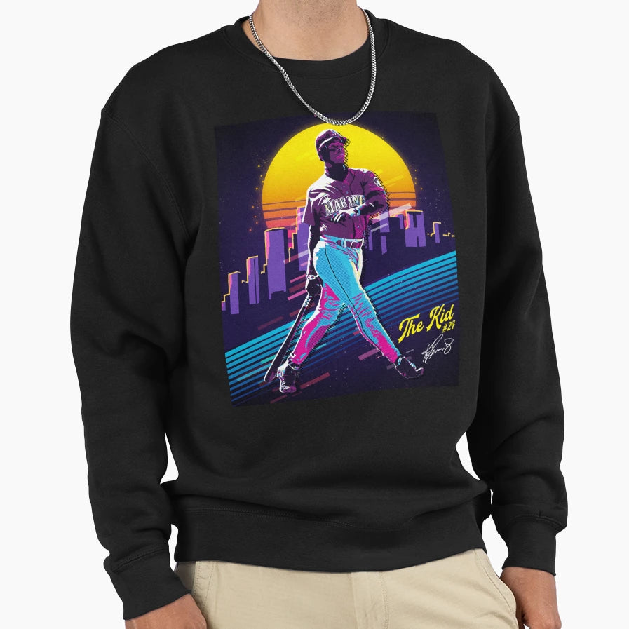 Ken Griffey Jr Baseball 80S 90S Rap Sweatshirt - Streetwear Style Men Women - T-Shirt, Sweatshirt, Hoodie