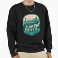 Lumen Field And Space Needle Seattle Sweatshirt - Graphic Print Unisex - T-Shirt, Sweatshirt, Hoodie
