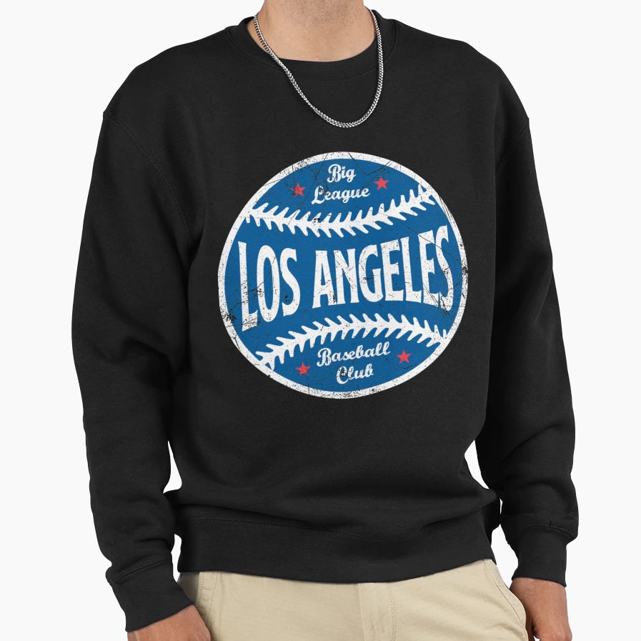 Los Angeles Big League Baseball T-Shirt - Fun Novelty Design for Adults - T-Shirt, Sweatshirt, Hoodie