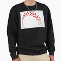 Baseball Art Sports Ball Texture Sweatshirt - Novelty Apparel Men Women - T-Shirt, Sweatshirt, Hoodie