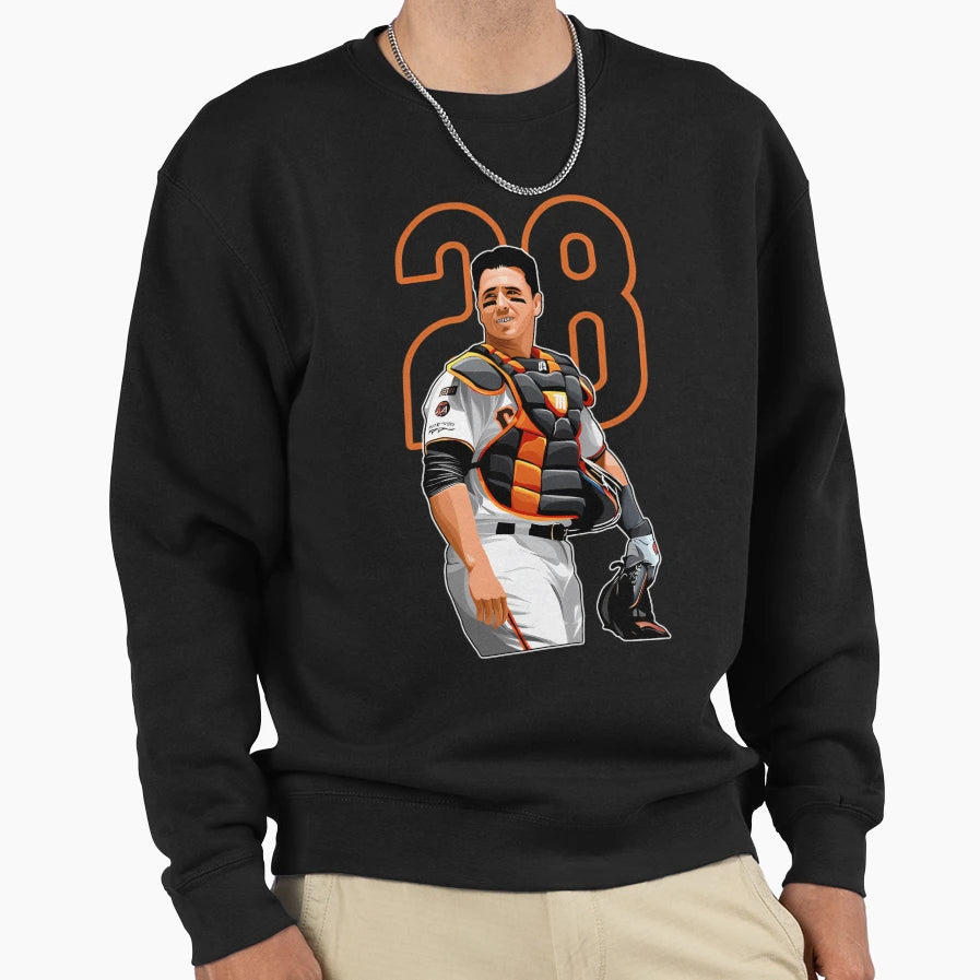 Buster Posey San Francisco 28 Sweatshirt - Streetwear Style Men Women - T-Shirt, Sweatshirt, Hoodie
