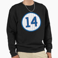 Ernie Banks 14 Jersey Number Sweatshirt - Graphic Print for Adults - T-Shirt, Sweatshirt, Hoodie