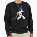 8 Bit Chicago Pixel Baseball Sweatshirt - Aesthetic Graphic Men Women - T-Shirt, Sweatshirt, Hoodie