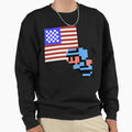 Hockey Player Usa Sweatshirt - Graphic Print for Adults - T-Shirt, Sweatshirt, Hoodie