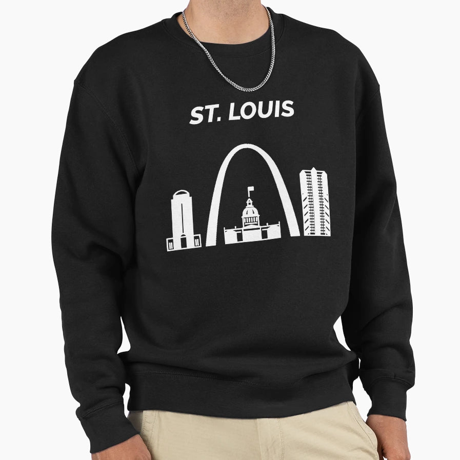 St Louis Missouri Usa Sweatshirt - Unique Graphic Unisex - T-Shirt, Sweatshirt, Hoodie