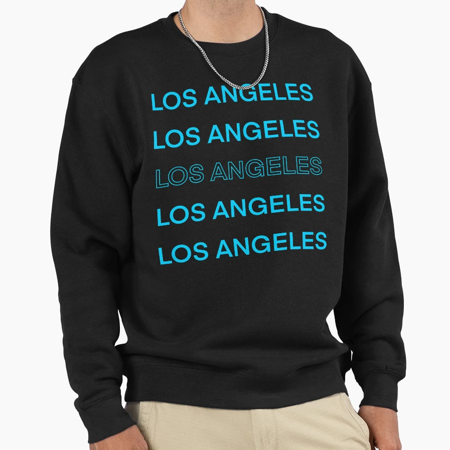 Los Angeles Sweatshirt - Graphic Print for Adults - T-Shirt, Sweatshirt, Hoodie