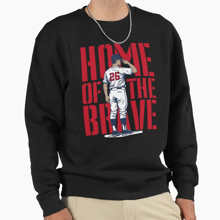 Raisel Iglesias Home Brave Sweatshirt - Novelty Apparel Unisex - T-Shirt, Sweatshirt, Hoodie