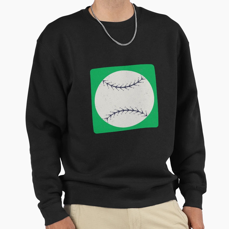 Baseball Player Sweatshirt - Graphic Print Men Women - T-Shirt, Sweatshirt, Hoodie
