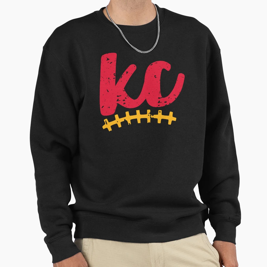 Kc Laces Sweatshirt - Fun Novelty Design Unisex - T-Shirt, Sweatshirt, Hoodie