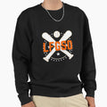 Lfgsd Baseball Sweatshirt - Minimalist Print Men Women - T-Shirt, Sweatshirt, Hoodie