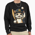 Padres Cat Sweatshirt - Graphic Print Unisex - T-Shirt, Sweatshirt, Hoodie