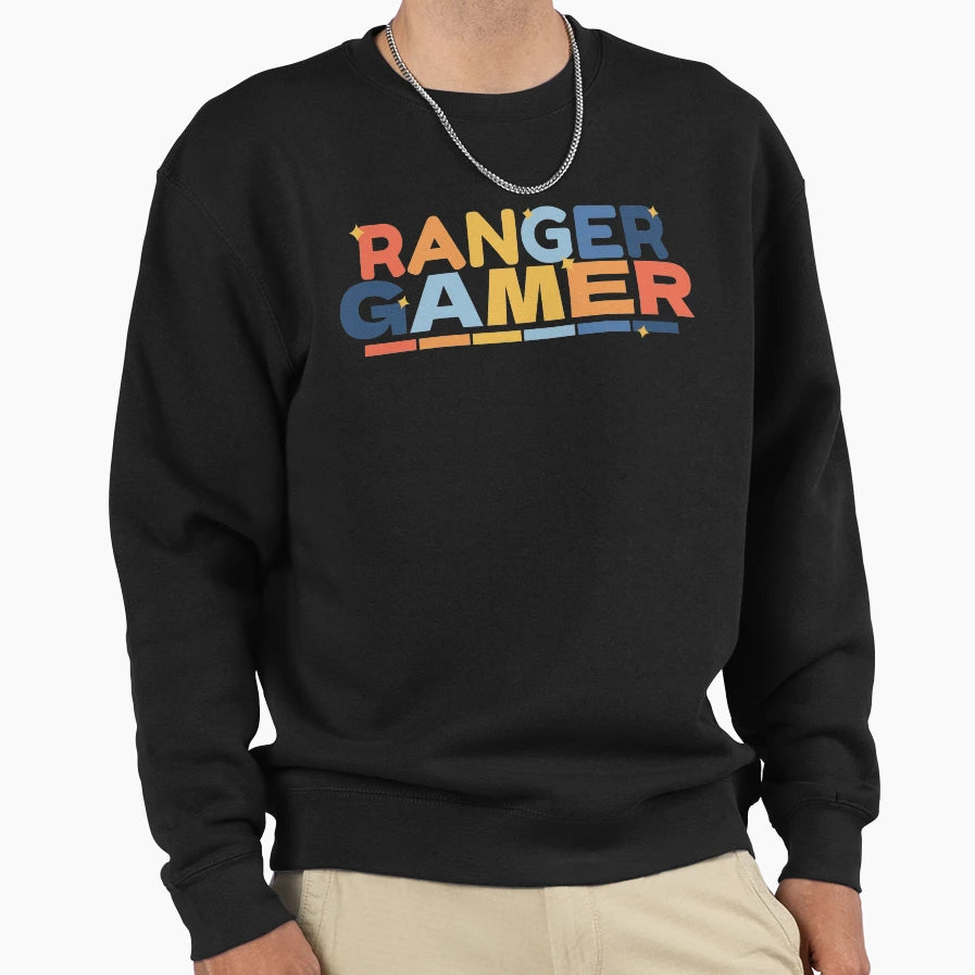Ranger Gamer Sweatshirt - Casual Everyday Wear for Adults - T-Shirt, Sweatshirt, Hoodie