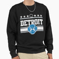 Etroit Football Roaring Lion Sweatshirt - Casual Everyday Wear for Adults - T-Shirt, Sweatshirt, Hoodie
